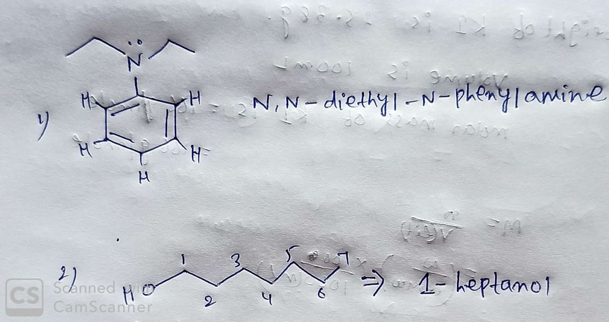 Chemistry homework question answer, step 1, image 1